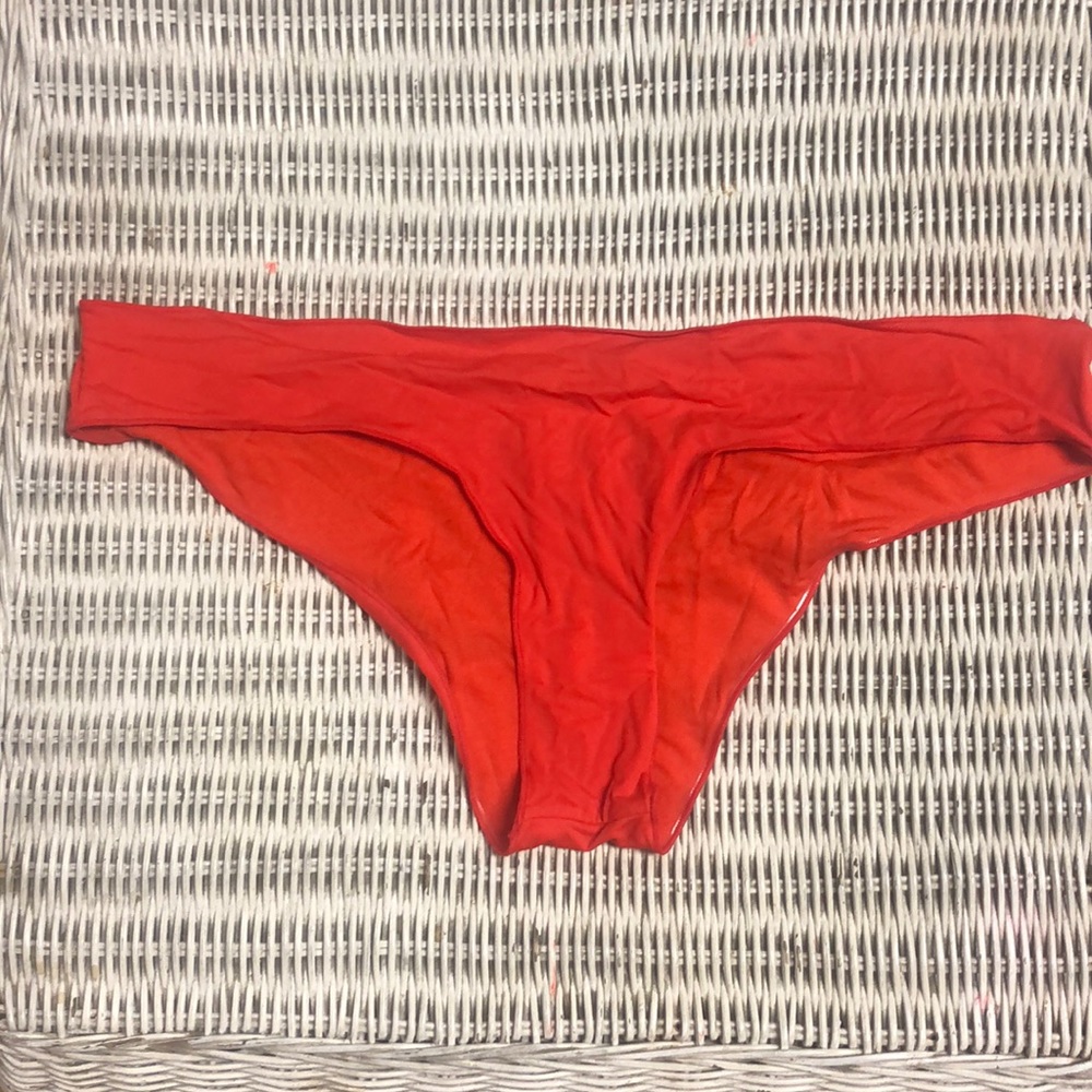 Coral Rip Curl Cheeky Bottoms